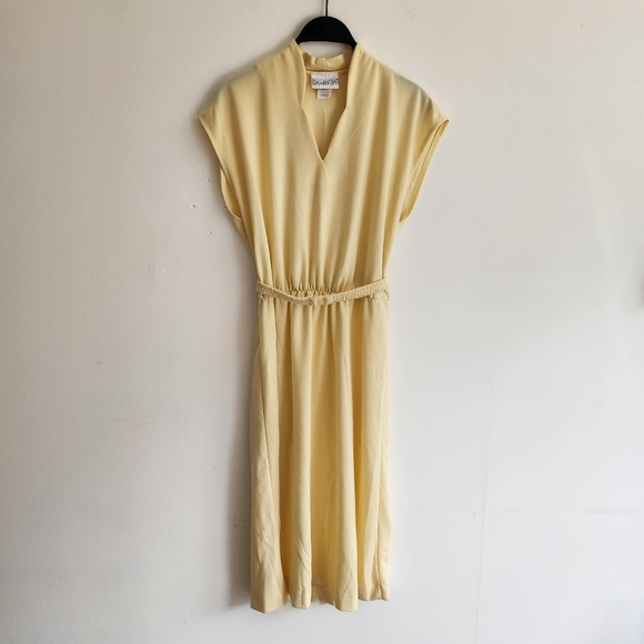 70s 80s Union Made vintage dress by STUDIO "36" - Picture 2 of 8